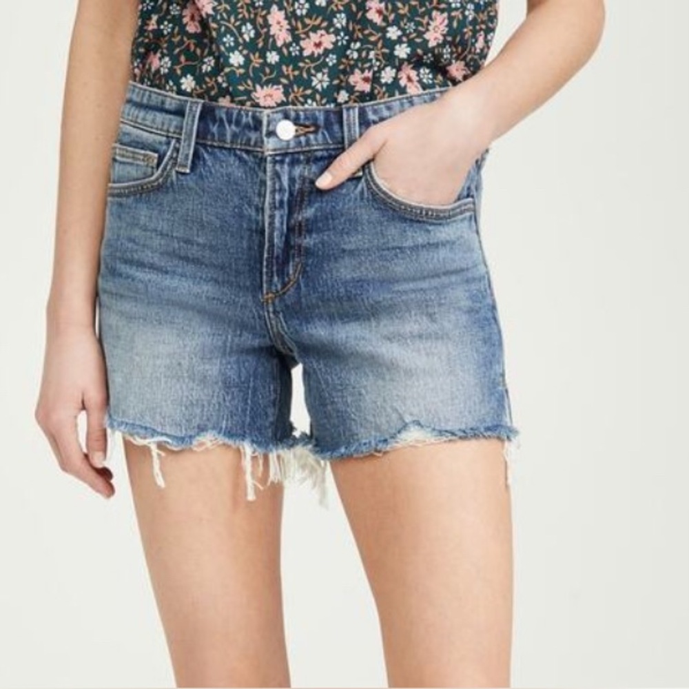 Joe’s Jeans Distressed The Ozzie Mid Rise Denim Cut Off Shorts 25